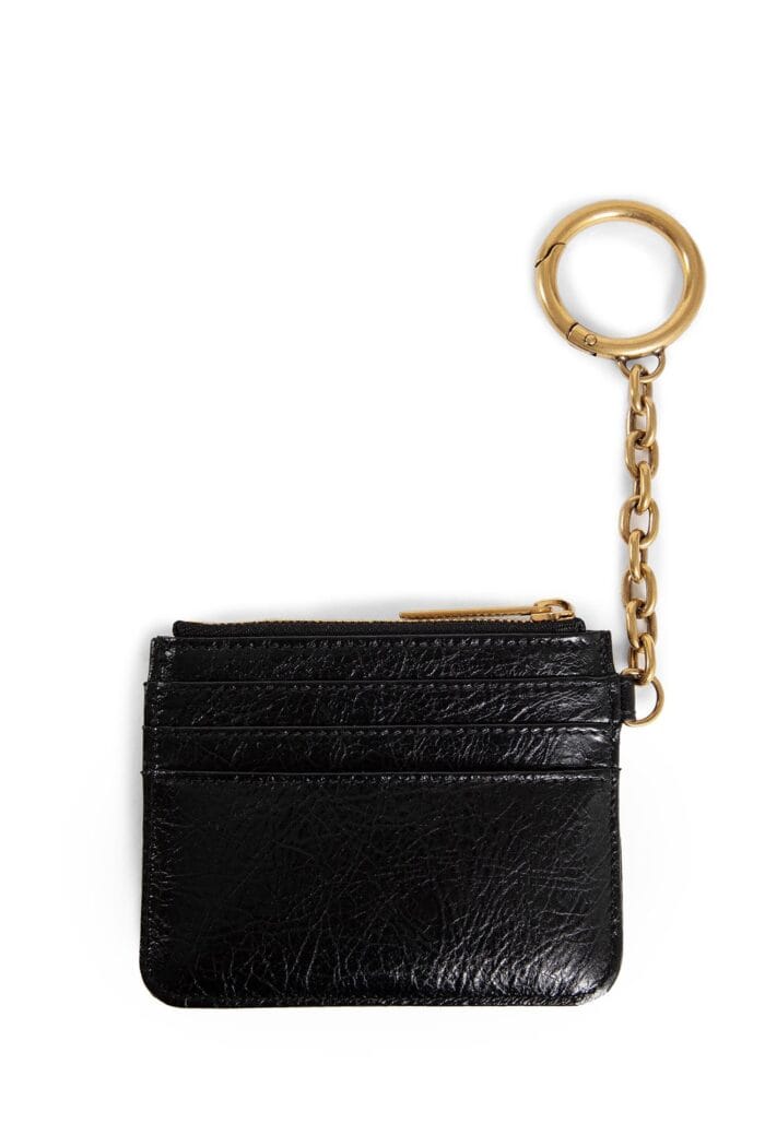 BALENCIAGA Monaco Card Holder With Keychain