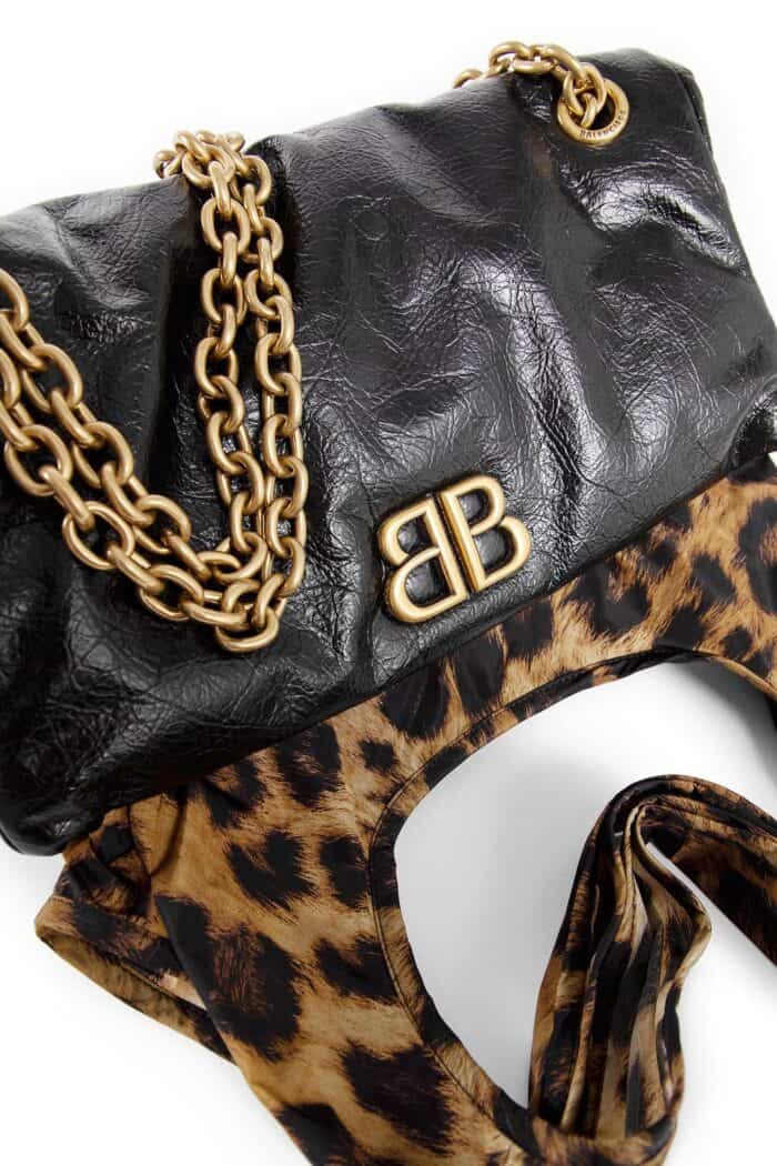 BALENCIAGA Monaco Chain Bag Small