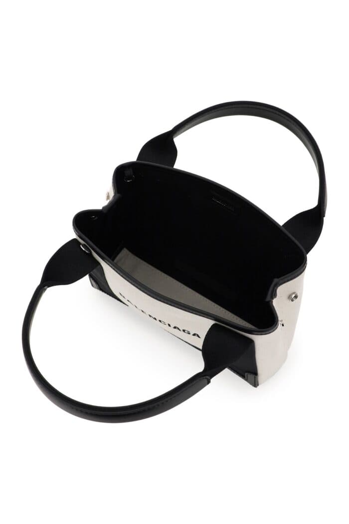 balenciaga navy cabas xs bag BALENCIAGA Navy Cabas Xs Bag