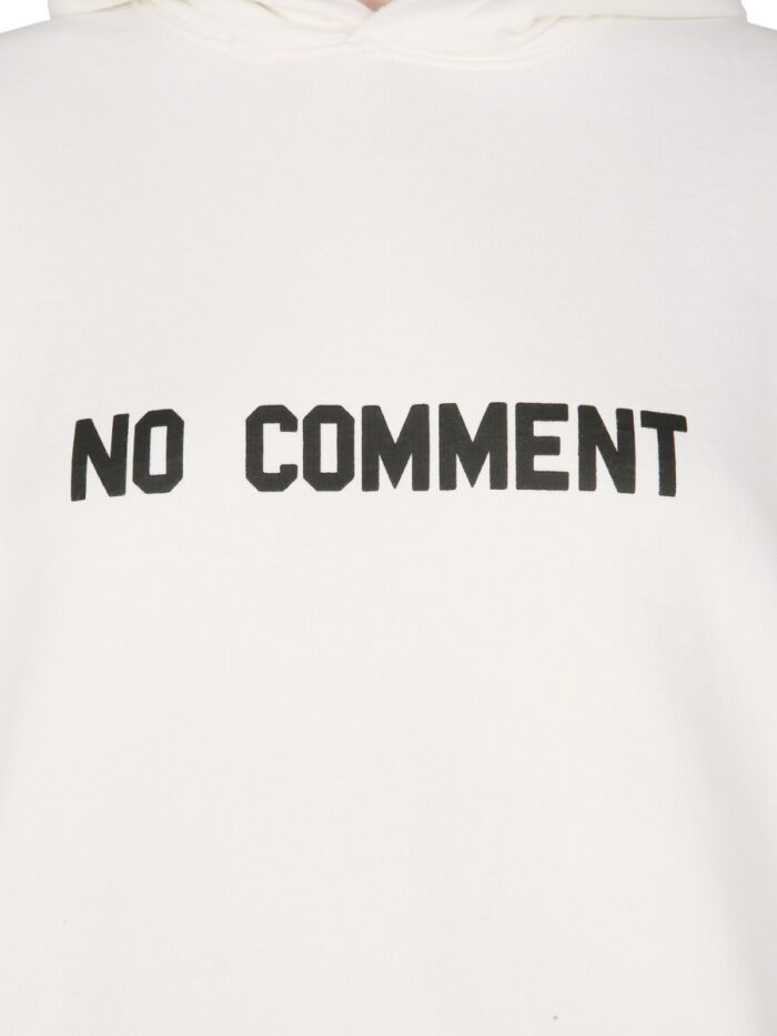 Balenciaga NO COMMENT WIDE FIT HOODIE