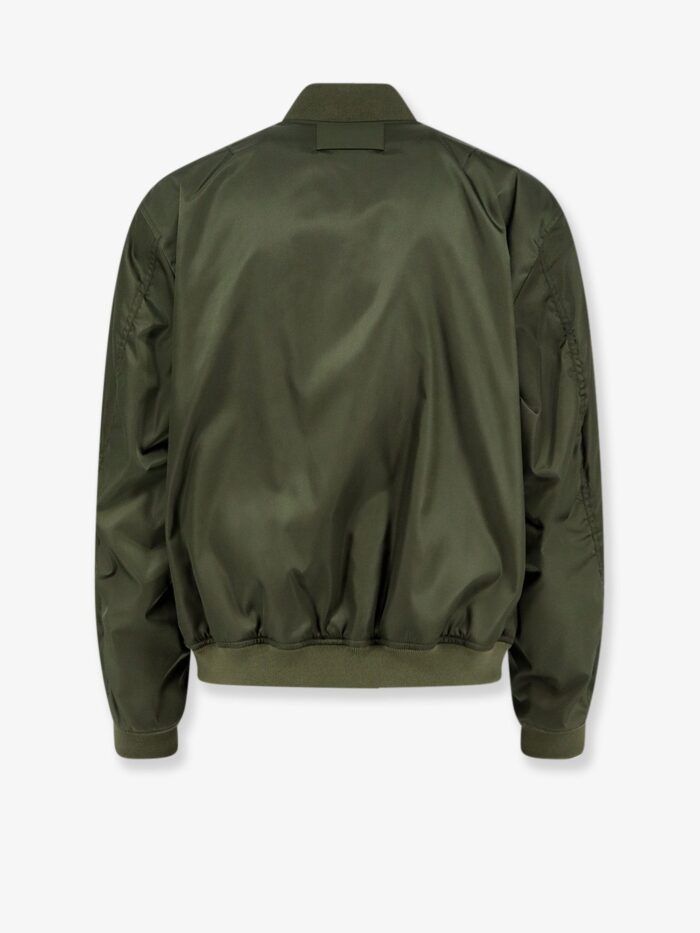 Balenciaga Nylon Bomber With Orange Lining