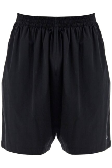 BALENCIAGA Nylon Stretch Activewear Bermuda Shorts