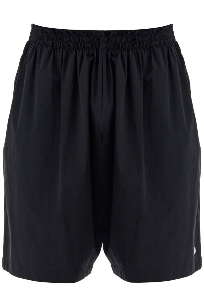 BALENCIAGA Nylon Stretch Activewear Bermuda Shorts