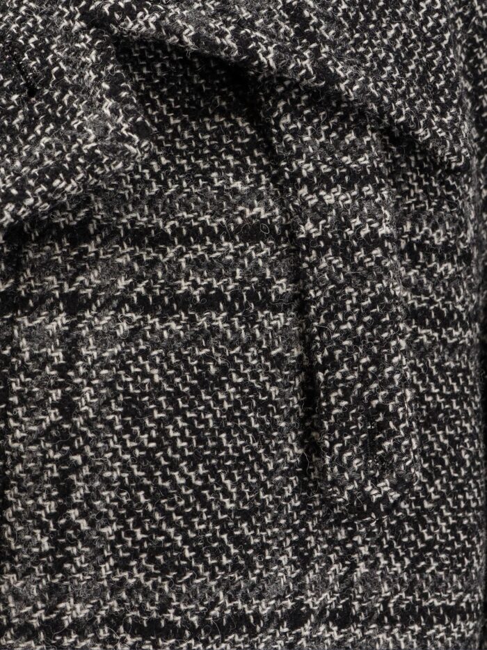 Balenciaga One Layer Raglan Wool Coat