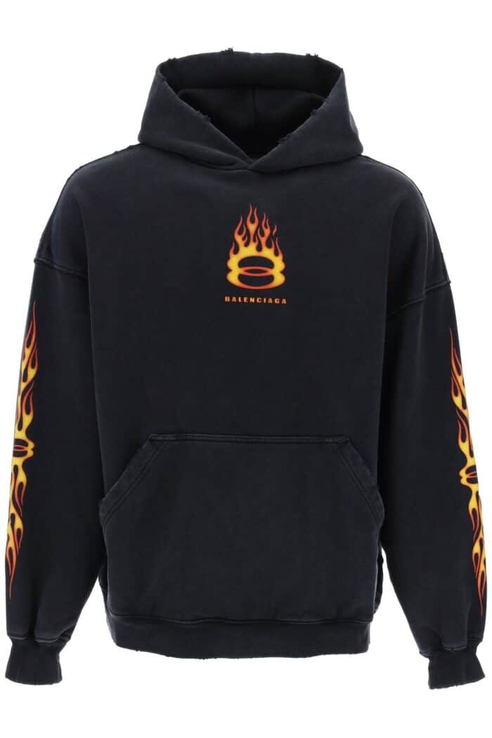 BALENCIAGA Oversized Burning Unity Sweat