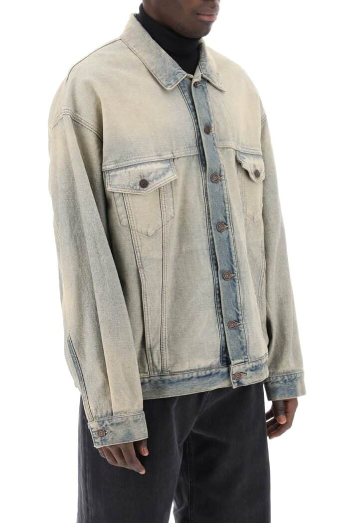 BALENCIAGA Oversized Denim Jacket For