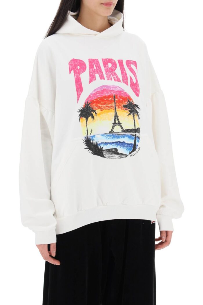 BALENCIAGA Paris Tropical Hoodie