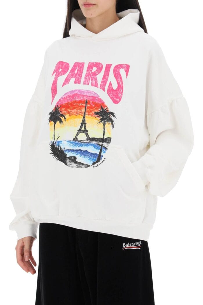 BALENCIAGA Paris Tropical Hoodie