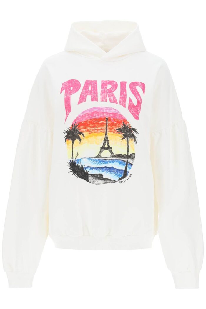 BALENCIAGA Paris Tropical Hoodie