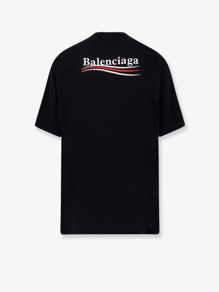 Balenciaga Political Campaign Logo Cotton T-shirt