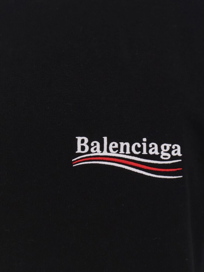 Balenciaga Political Campaign Logo Cotton T-shirt