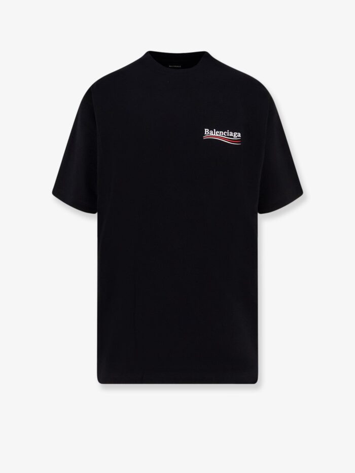 Balenciaga Political Campaign Logo Cotton T-shirt