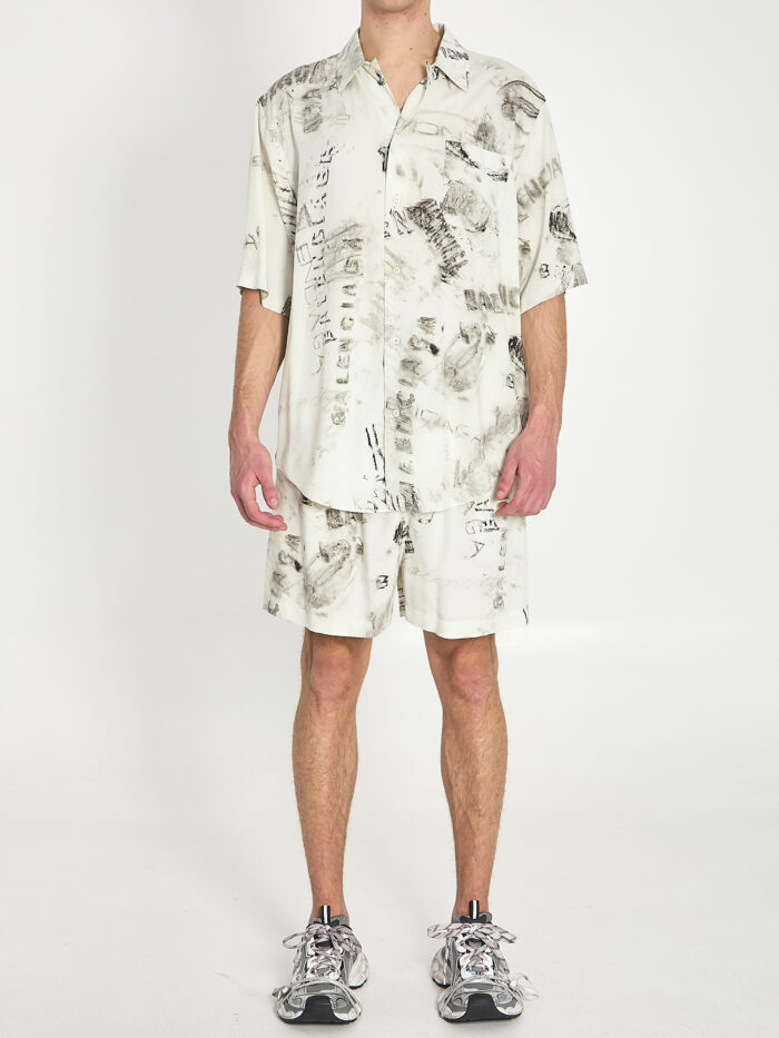 Balenciaga Pyjama shirt