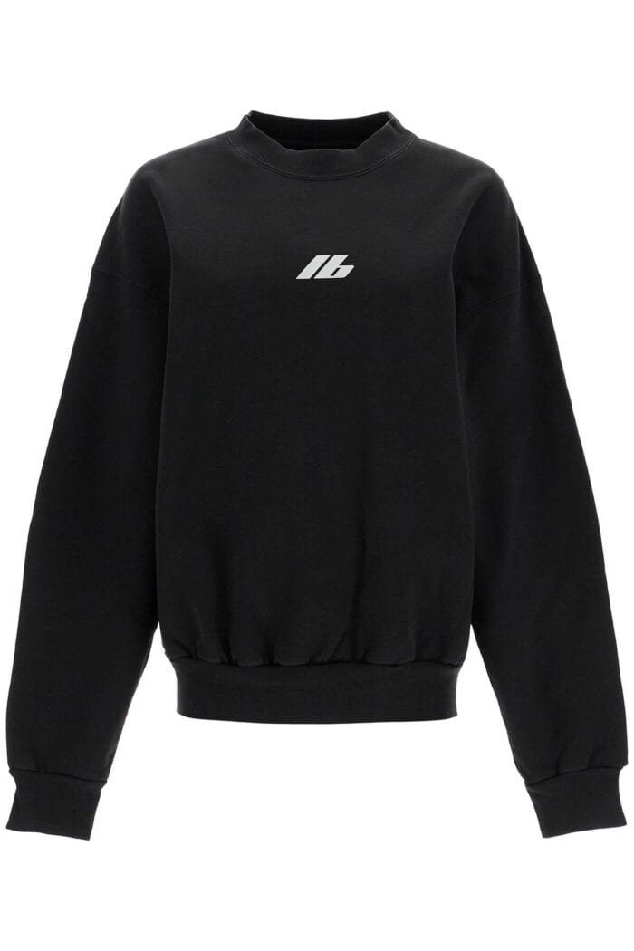 BALENCIAGA Reflective Logo Sweatshirt With