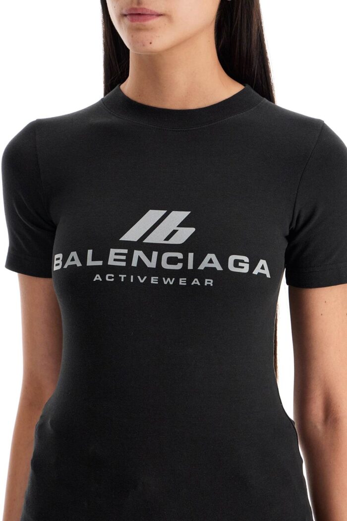 BALENCIAGA Reflective Logo T-shirt