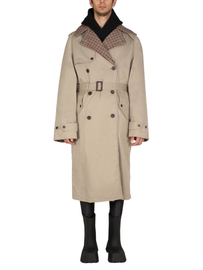 Balenciaga REVERSIBLE TRENCH COAT