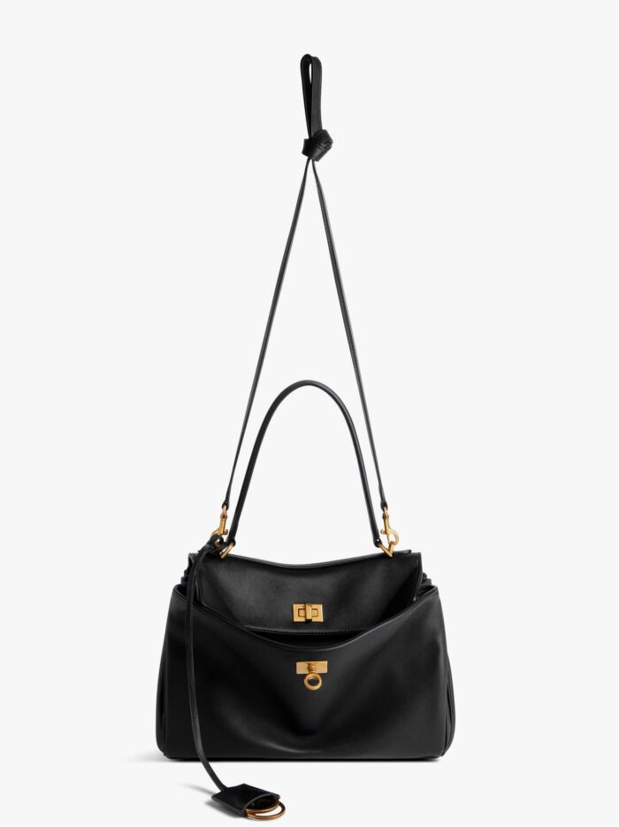 Balenciaga Rodeo Leather Shoulder Bag