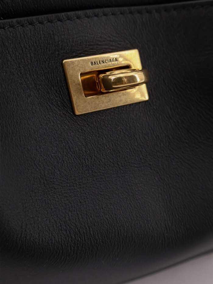 Balenciaga Rodeo Leather Shoulder Bag