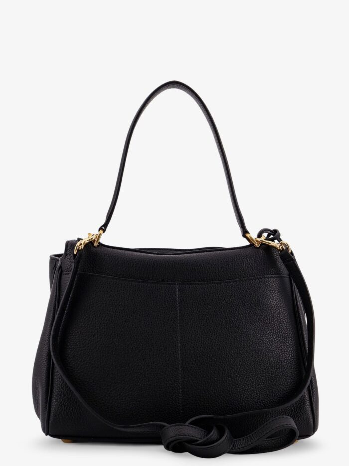Balenciaga Rodeo Leather Shoulder Bag With Croco Effect