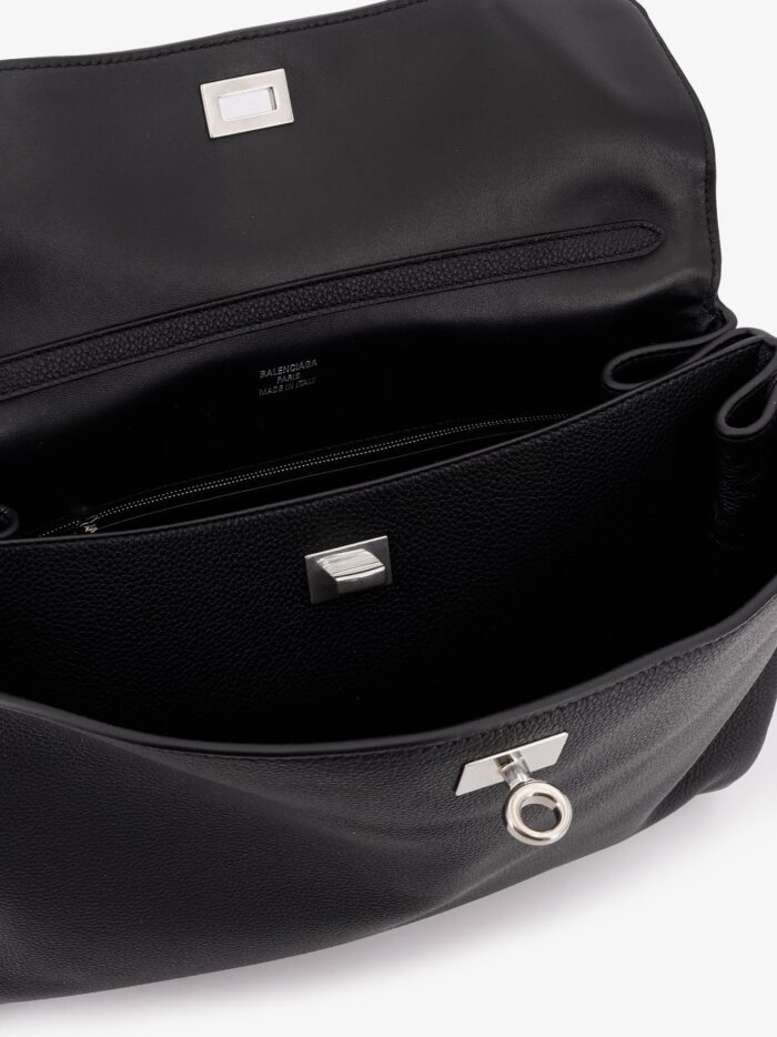 Balenciaga Rodeo Medium Leather Shoulder Bag