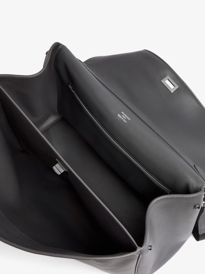 Balenciaga Rodeo Messenger Leather Crossbody Bag