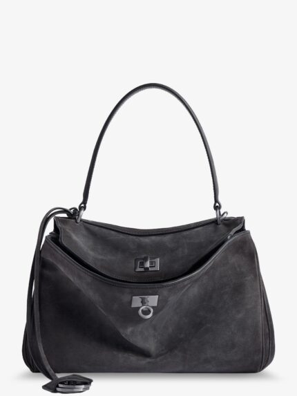 Balenciaga Rodeo S Suede Crossbody Bag