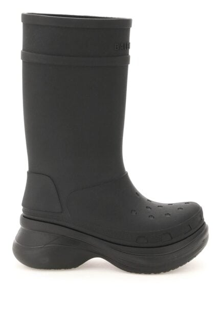 BALENCIAGA Rubber Crocs Boots