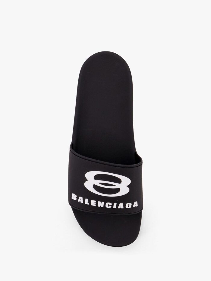 Balenciaga Rubber Pool Slide Sandals