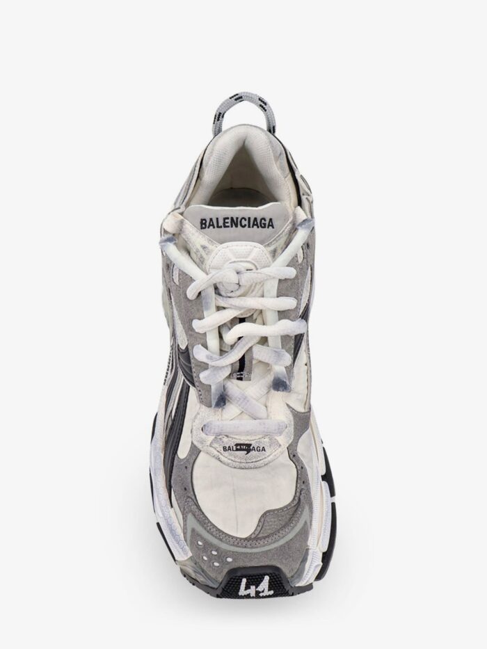 Balenciaga Runner Nylon Sneakers With Contrasting Inserts
