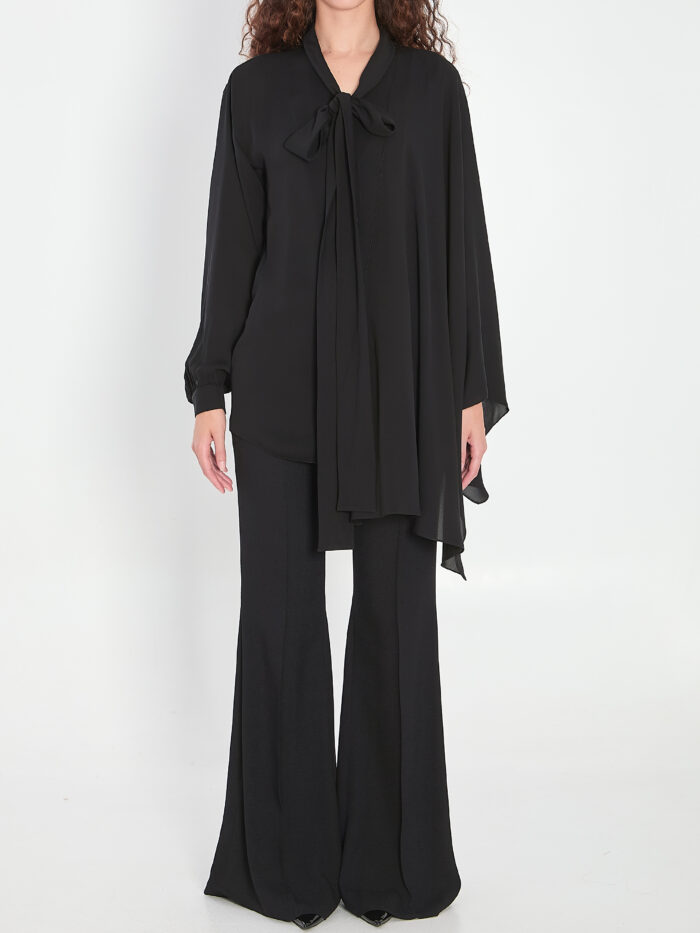 Balenciaga Scarf Blouse