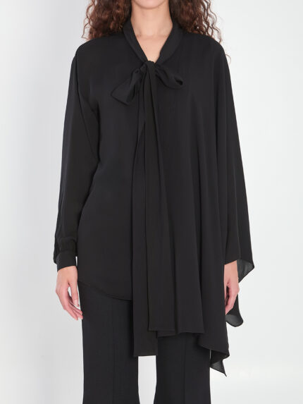 Balenciaga Scarf Blouse