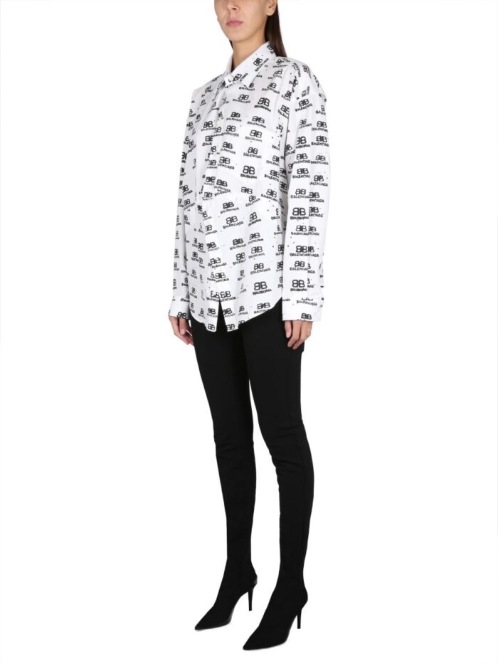 Balenciaga SHIRT SWING HAND DRAWN BB ICON