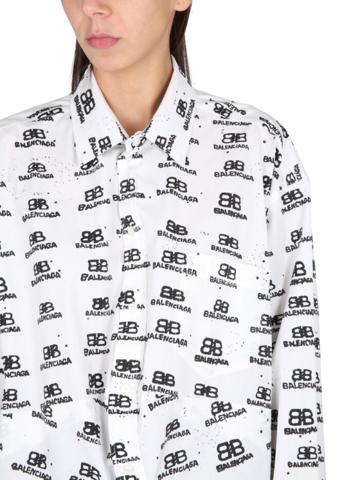 Balenciaga SHIRT SWING HAND DRAWN BB ICON