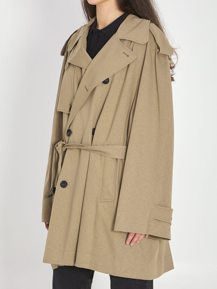 Balenciaga Short cocoon trench