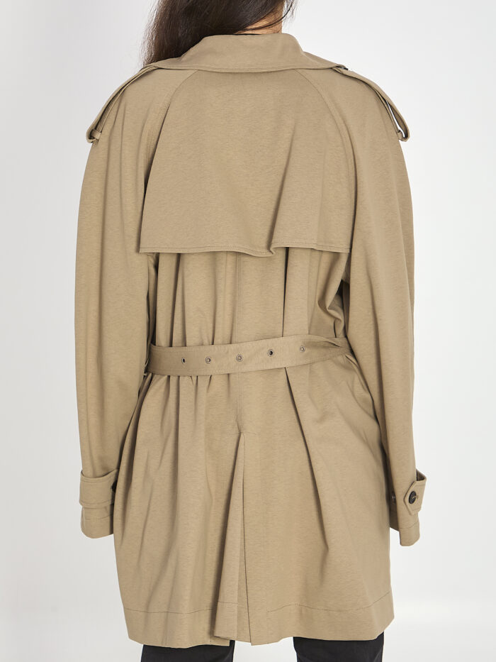 Balenciaga Short cocoon trench