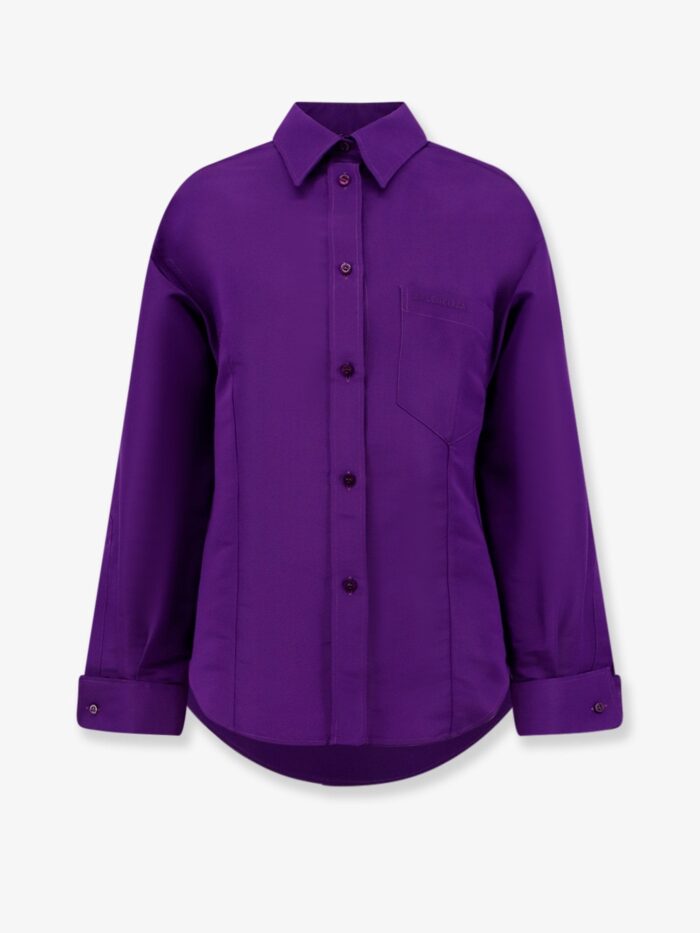 Balenciaga Silk Shantung Shirt