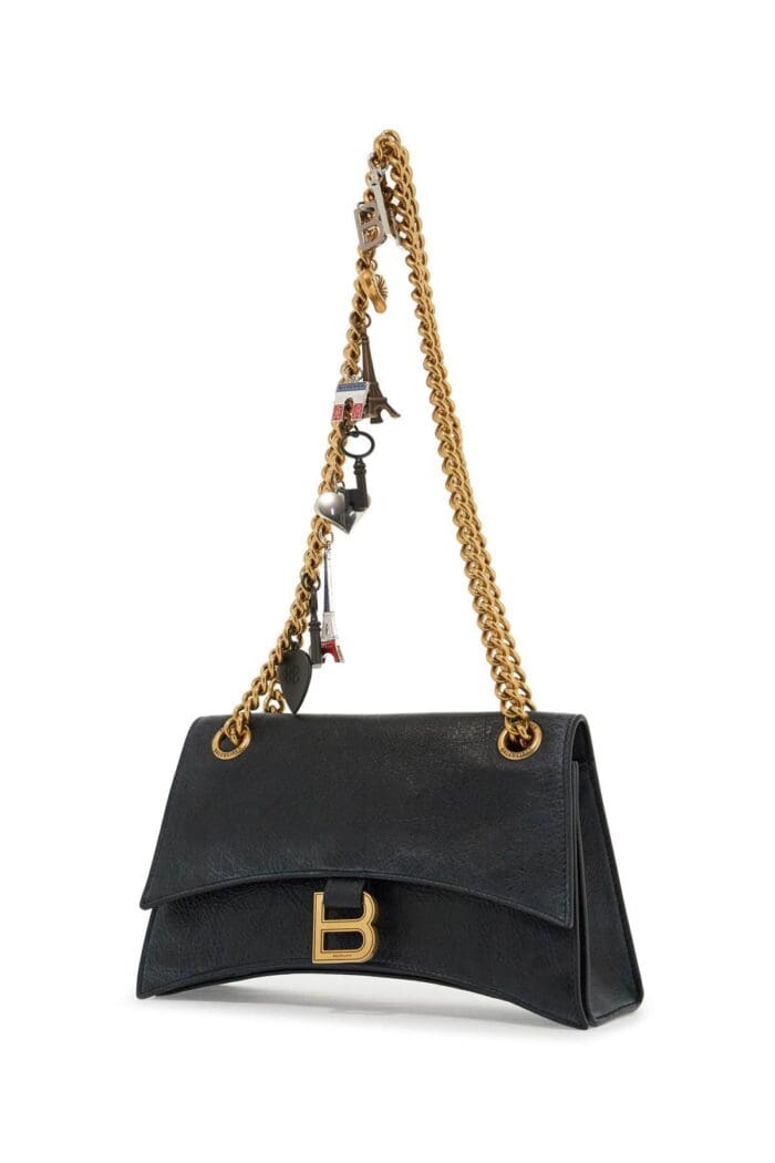 BALENCIAGA Small Crush Shoulder Bag