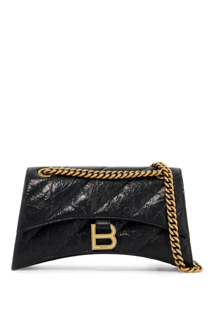 BALENCIAGA Small Crush Shoulder Bag