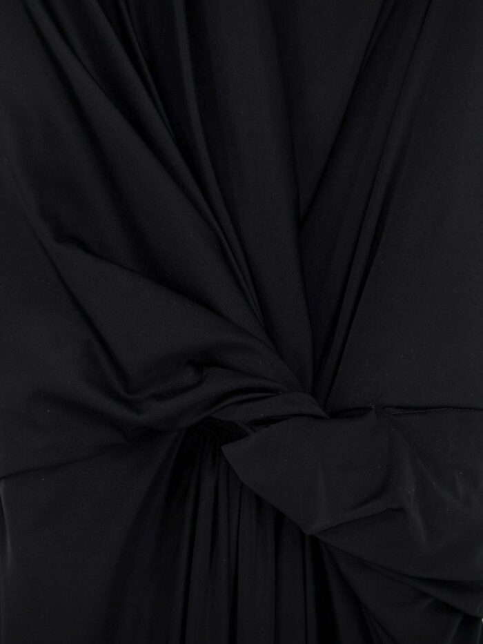 Balenciaga Stretch Fabric Long Asymmetrical Dress