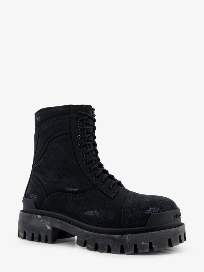 Balenciaga Strike Leather Boots