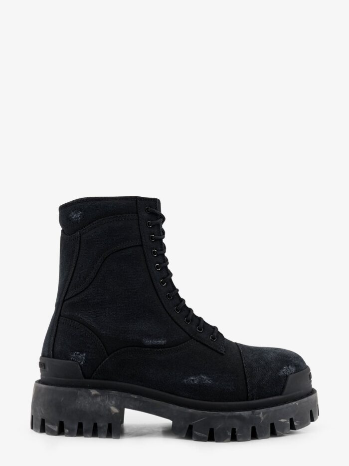 Balenciaga Strike Leather Boots
