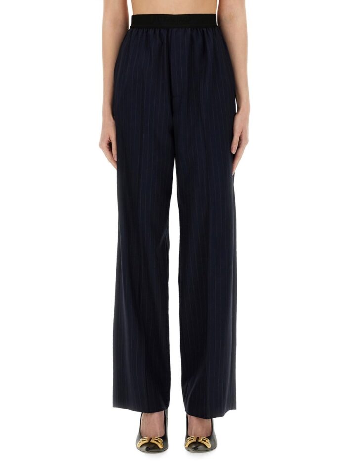 Balenciaga STRIPED PANTS WITH ELASTIC