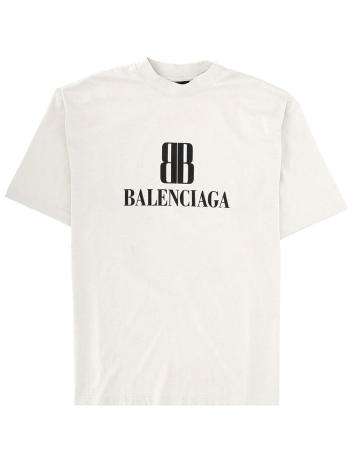 balenciaga t shirt with logo Balenciaga T-SHIRT WITH LOGO