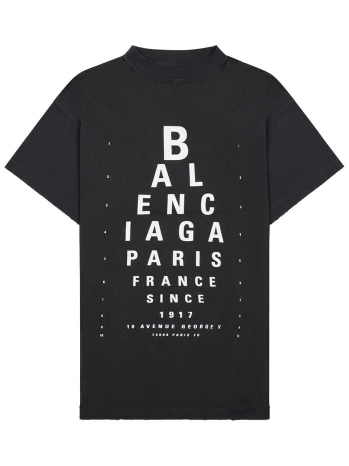 Balenciaga T-SHIRT WITH PRINT
