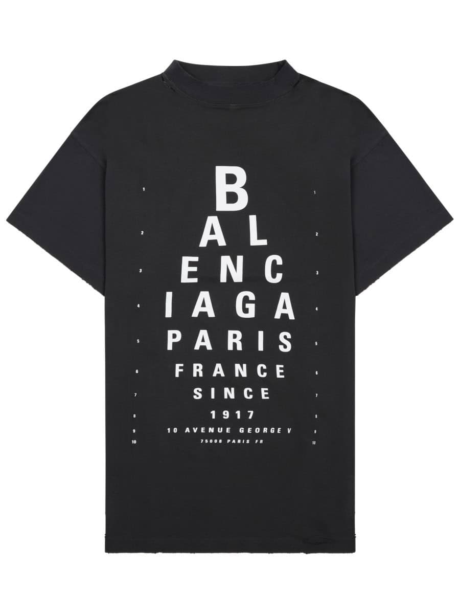 Balenciaga T-SHIRT WITH PRINT