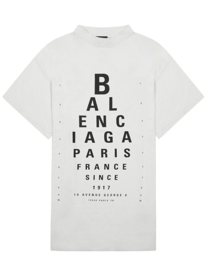 balenciaga t shirt with print Balenciaga T-SHIRT WITH PRINT