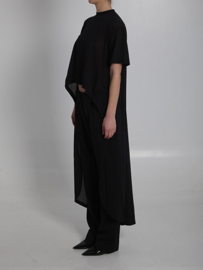 Balenciaga T-shirt with train