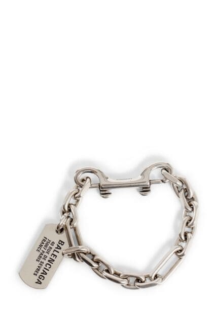 BALENCIAGA Tag Carabiner Bracelet