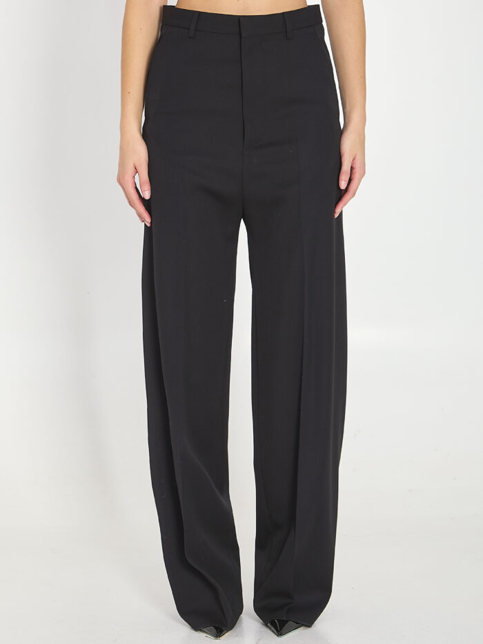 Balenciaga Tailored wool trousers