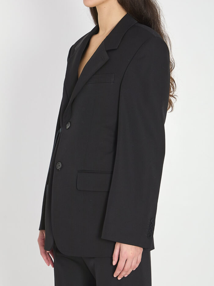 Balenciaga Tailored wrap jacket